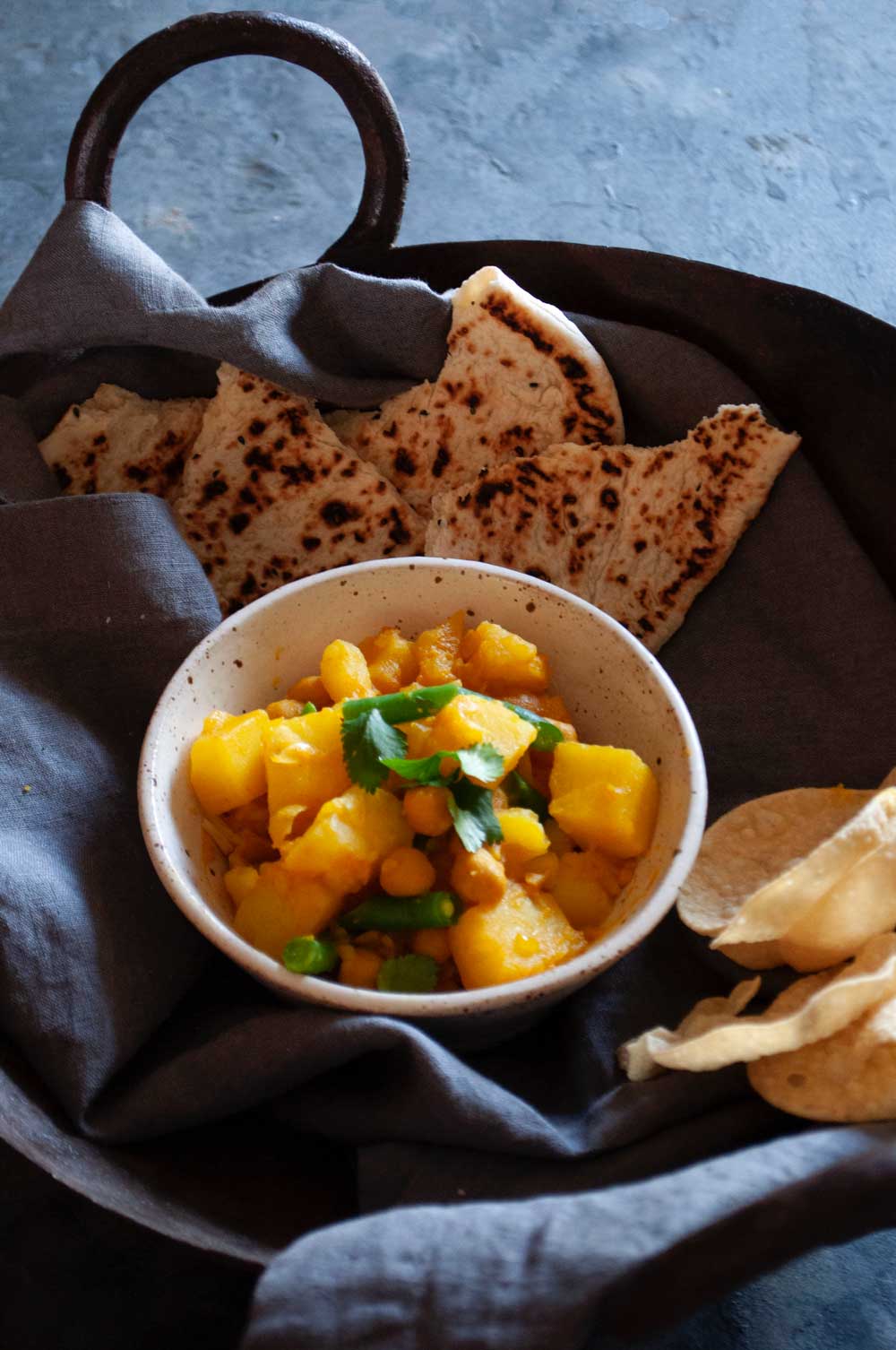 Potato & Chickpea Curry